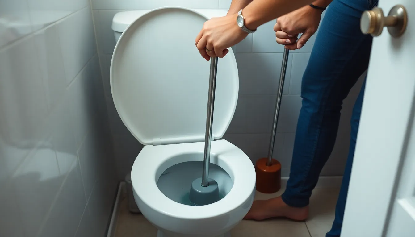 WC bouché : les gestes qui sauvent en attendant le plombier